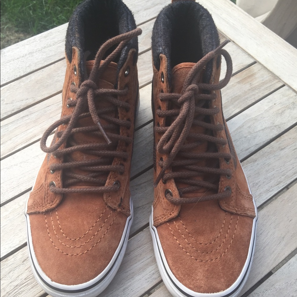 Vans Weatherized Suede Brown High Top